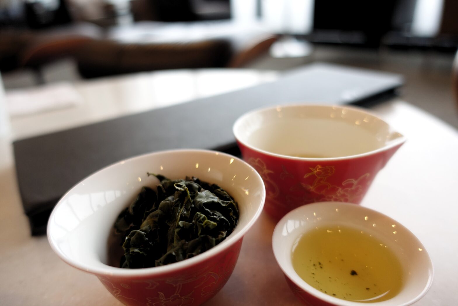 Drinking Tea While Traveling